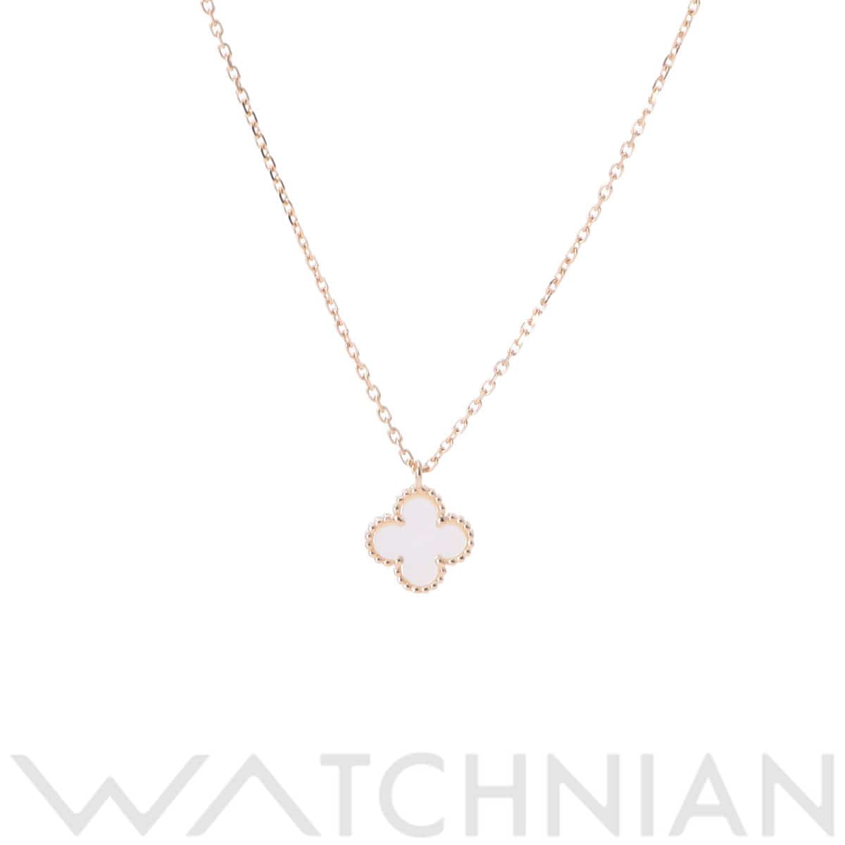 ヴァン クリーフ&アーペル スウィートアルハンブラ ネックレス ゴールド K18イエローゴールド YG レディース ジュエリー 【中古】【jewelry】