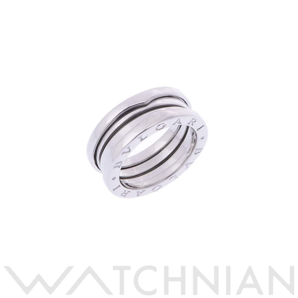 ブルガリ B.ZERO1 リング #54 シルバー K18ホワイトゴールド WG レディース ジュエリー 【中古】【jewelry】