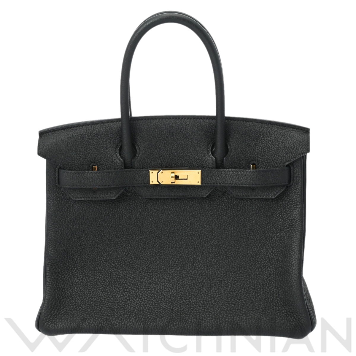 エルメス バーキン 30 ブラック/ゴールド金具 トゴ レディース バッグ 【中古】【bag】