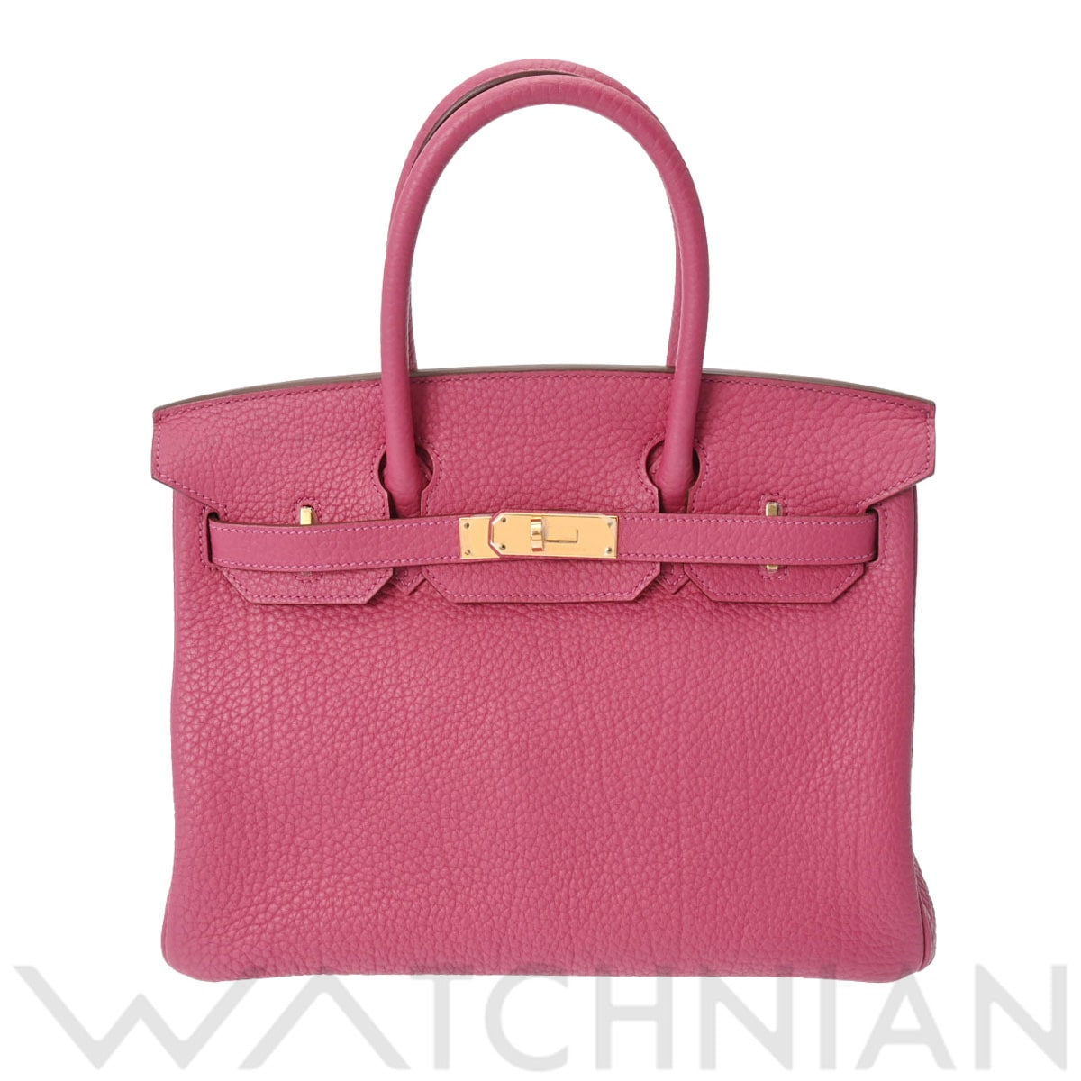 エルメス バーキン30 ルビー/ゴールド金具 フィヨルド レディース バッグ 【中古】【bag】