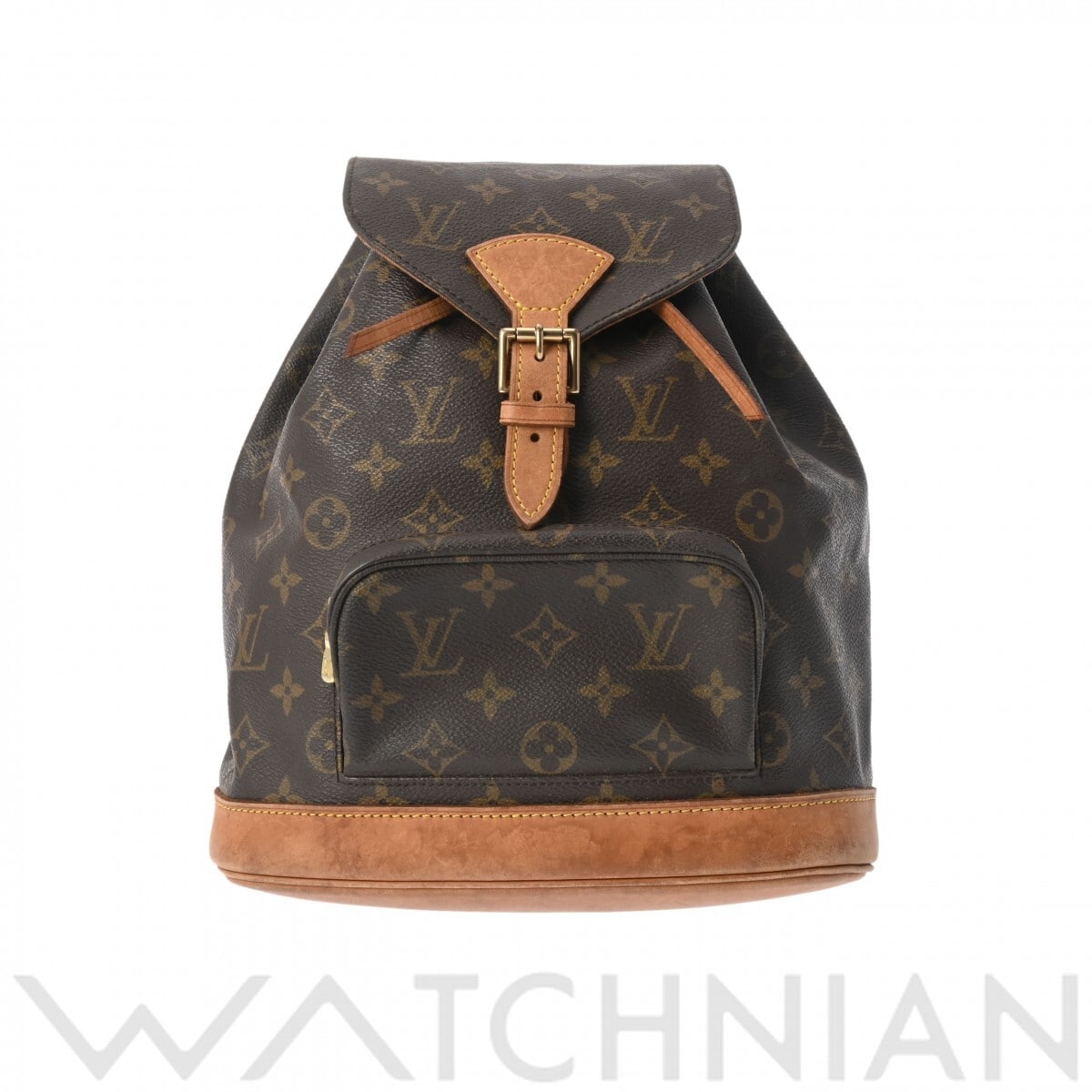 ルイ ヴィトン モノグラム モンスリ MM ブラウン M51136 モノグラムキャンバス レディース バッグ 【中古】【bag】