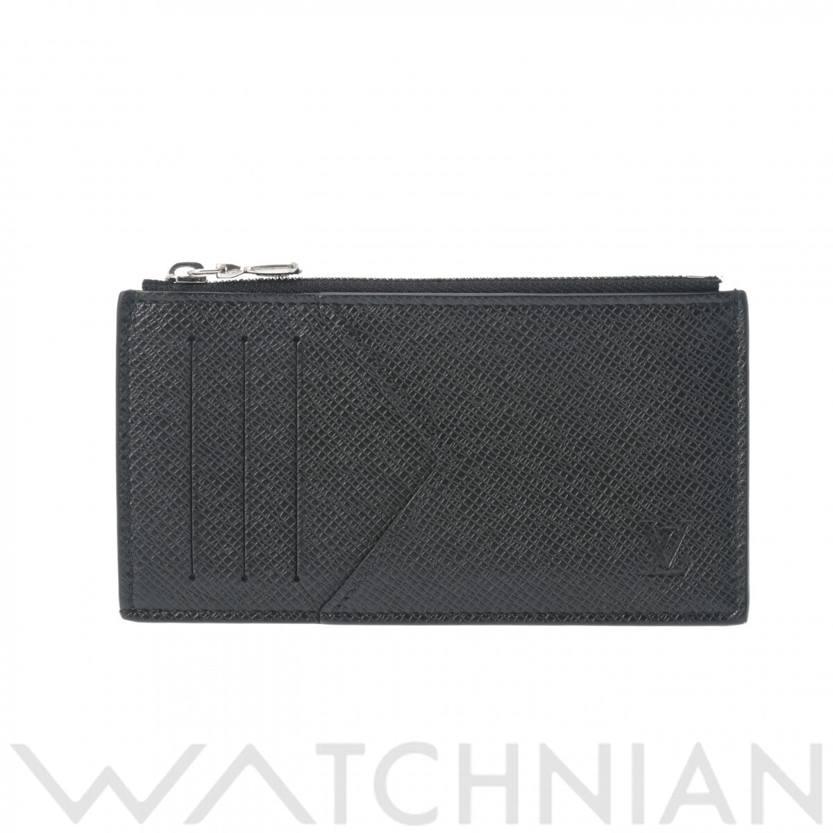 ルイ ヴィトン タイガ コインカードホルダー ブラック M62914 レザー メンズ 財布 【中古】【purse】
