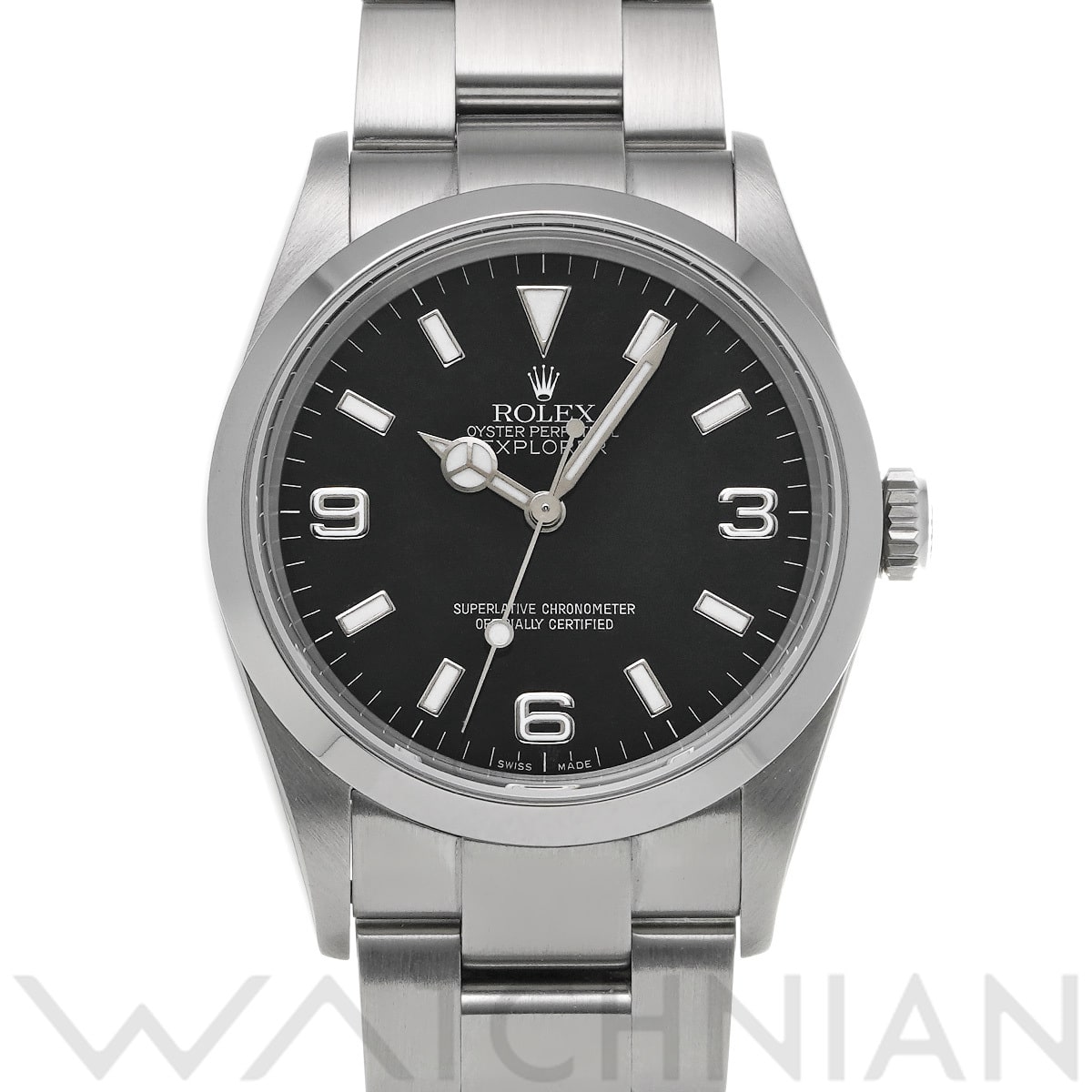 ロレックス エクスプローラー 114270 ブラック メンズ 時計 【中古】【wristwatch】