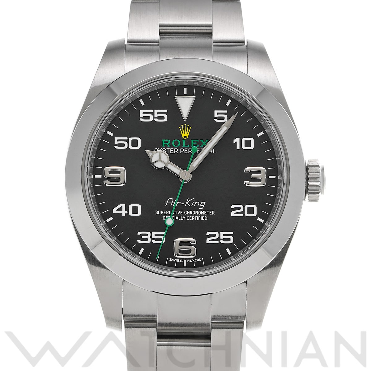 ロレックス エアキング 116900 ブラック メンズ 時計 【中古】【wristwatch】