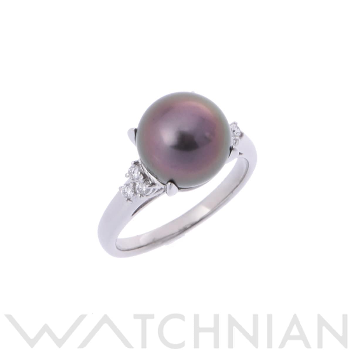 タサキ パールリング シルバー Pt900プラチナ レディース ジュエリー 【中古】【jewelry】