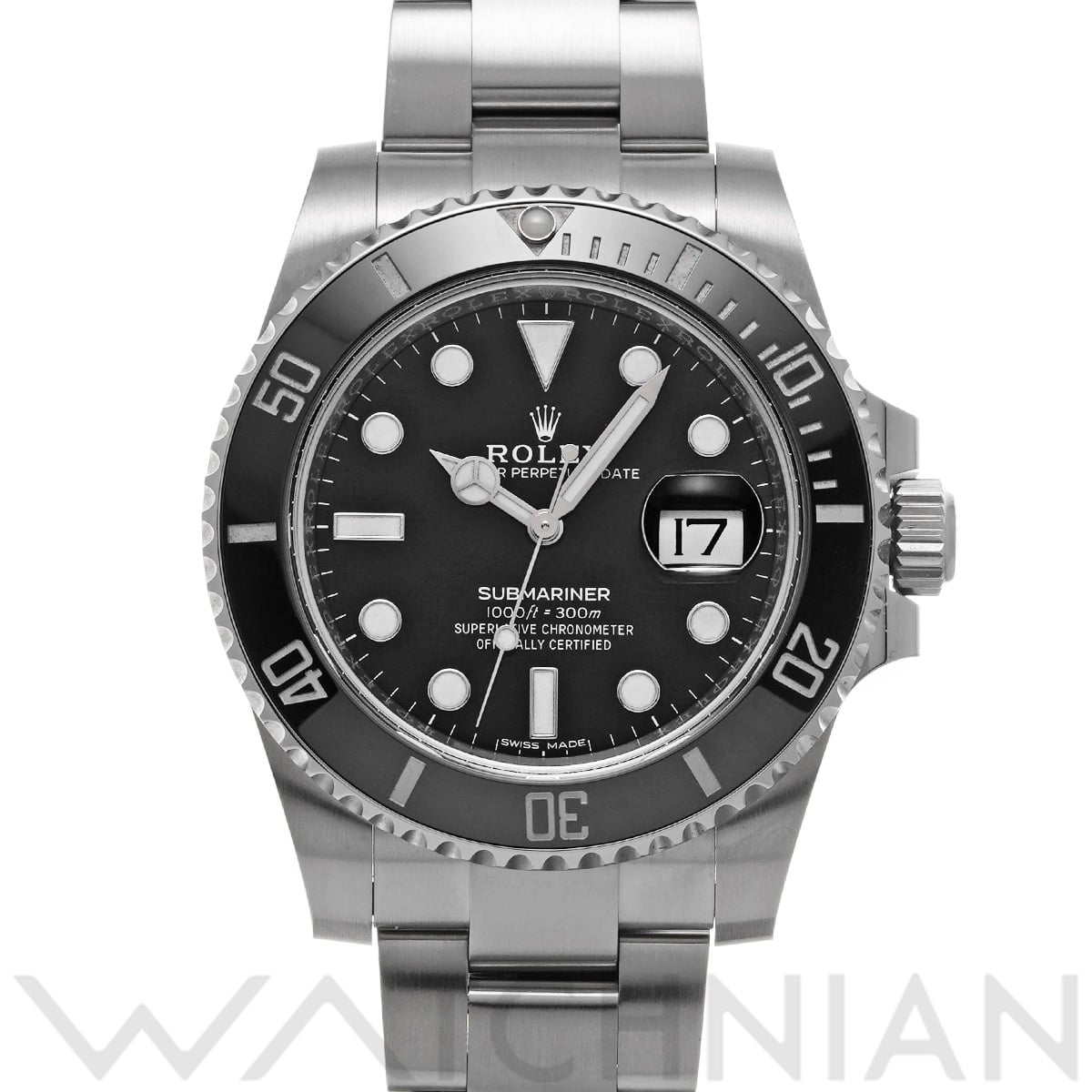 ロレックス サブマリーナ デイト 116610LN ブラック メンズ 時計 【中古】【wristwatch】