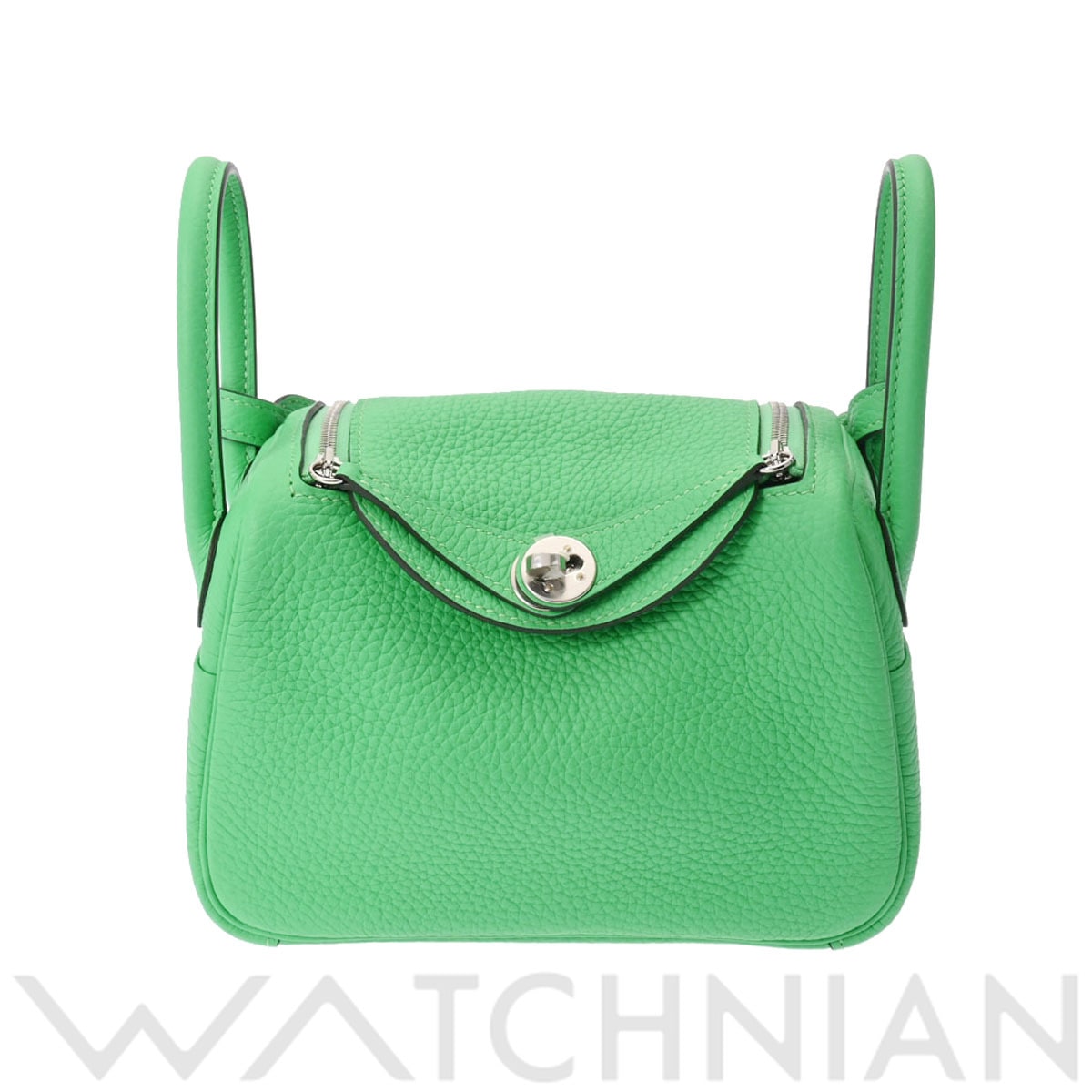 エルメス リンディ ミニ ヴェールコミック/パラジウム金具 トリヨンクレマンス レディース バッグ 【新品】【bag】