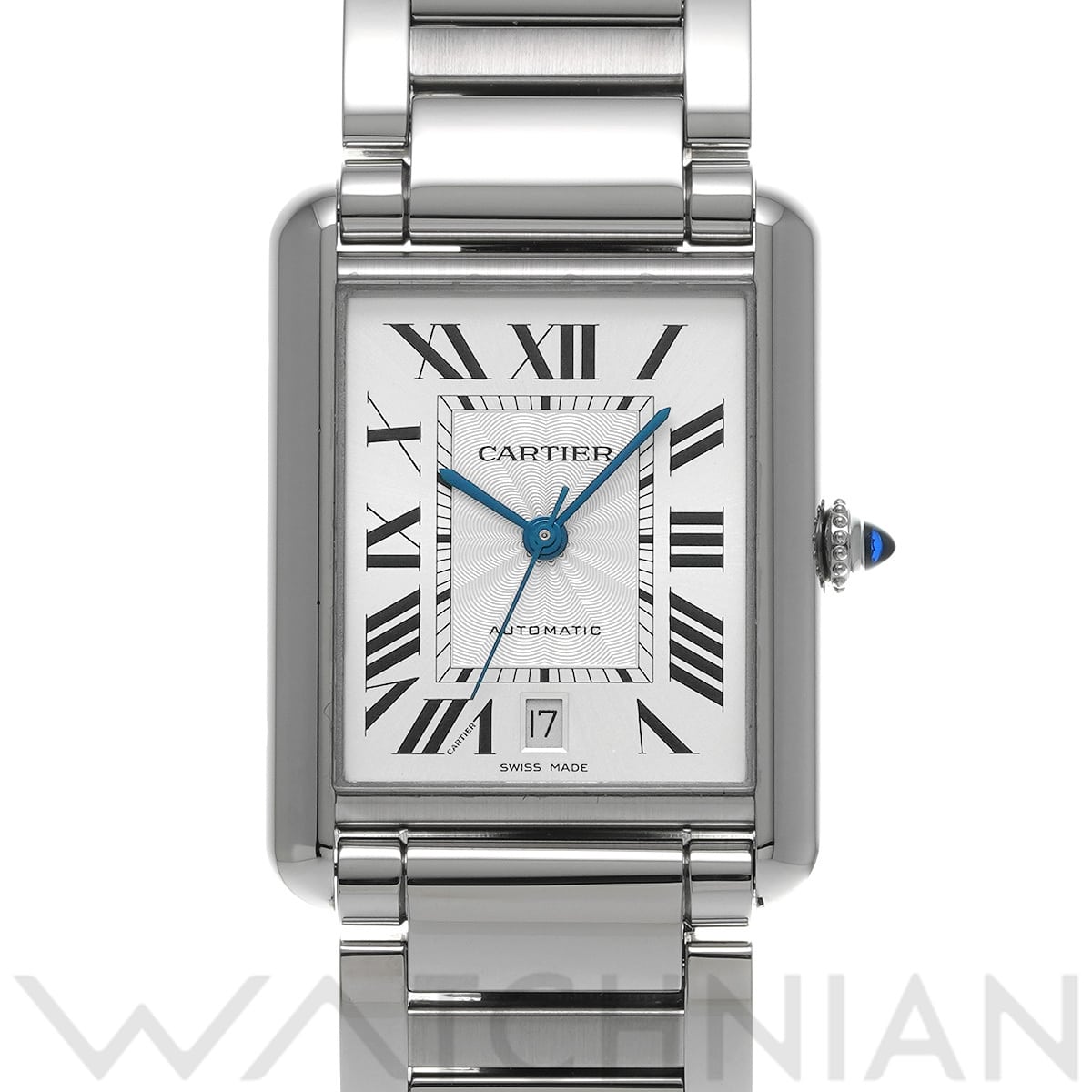 カルティエ タンク マスト XL WSTA0053 シルバー メンズ 時計 【中古】【wristwatch】