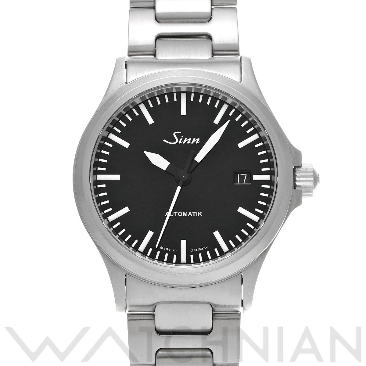 ジン 556シリーズ 556.M ブラック メンズ 時計 【中古】【wristwatch】