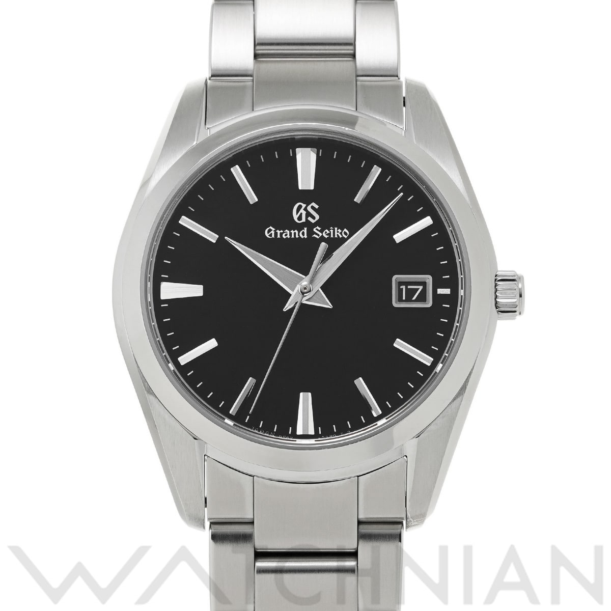 グランドセイコー ヘリテージコレクション クォーツ SBGX261 ブラック メンズ 時計 【中古】【wristwatch】