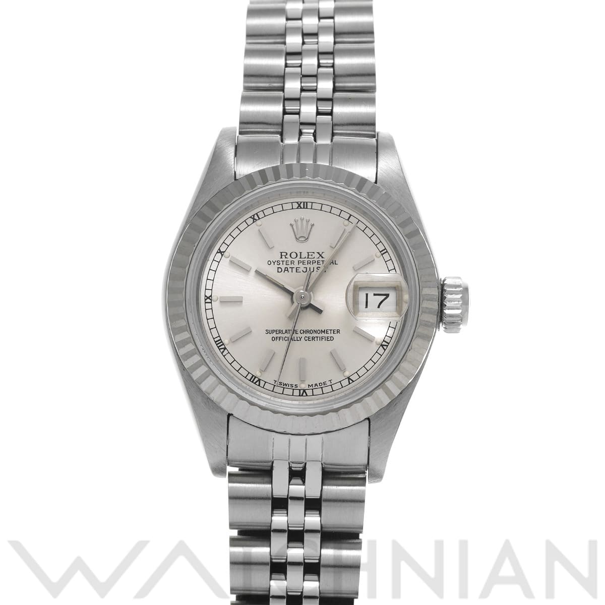 ロレックス デイトジャスト 69174 シルバー レディース 時計 【中古】【wristwatch】