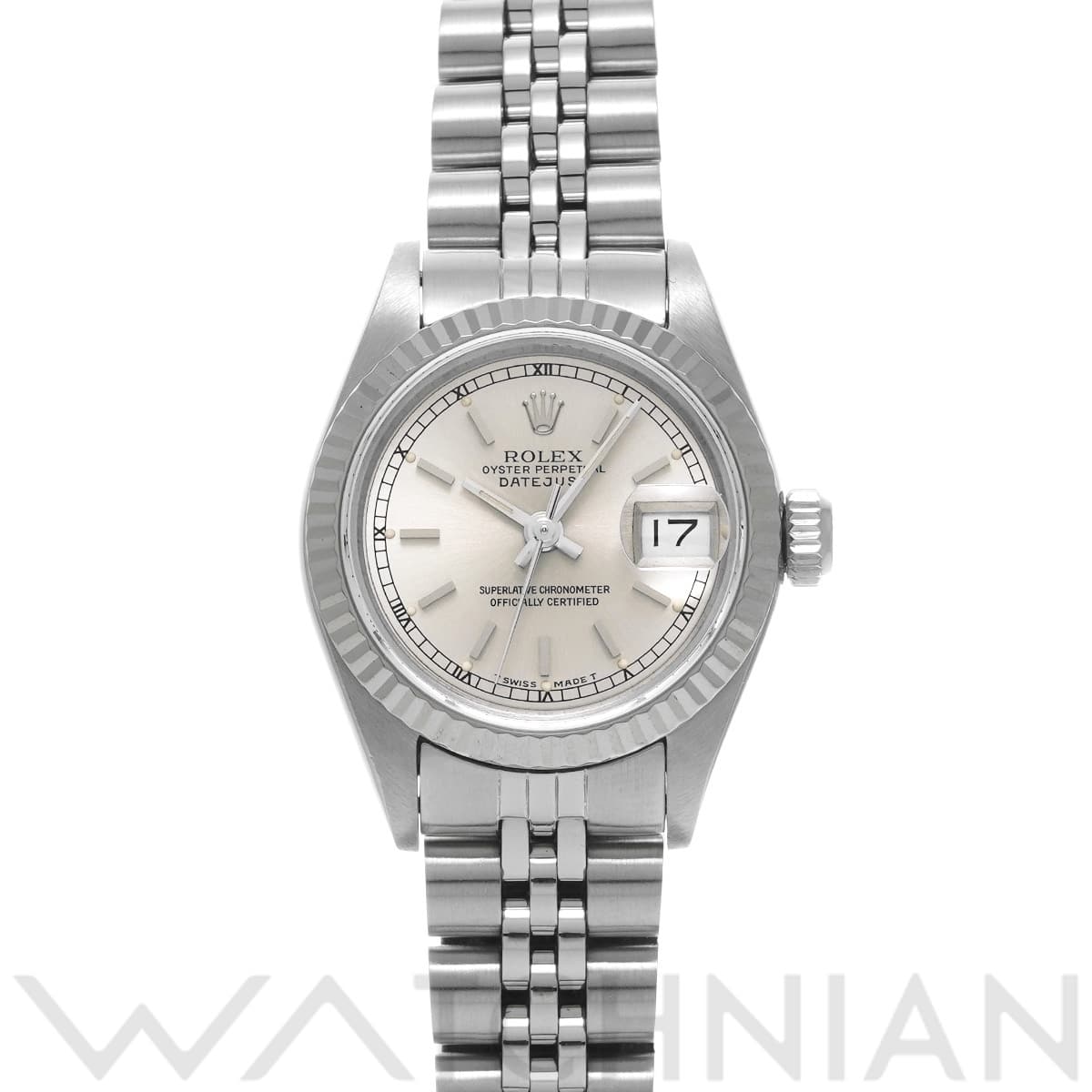 ロレックス デイトジャスト 69174 シルバー レディース 時計 【中古】【wristwatch】