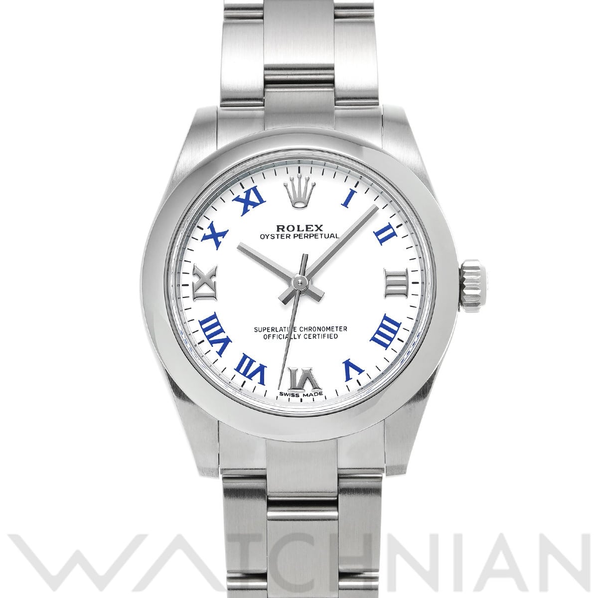 ロレックス オイスターパーペチュアル 31 177200 ホワイト ユニセックス 時計 【中古】【wristwatch】