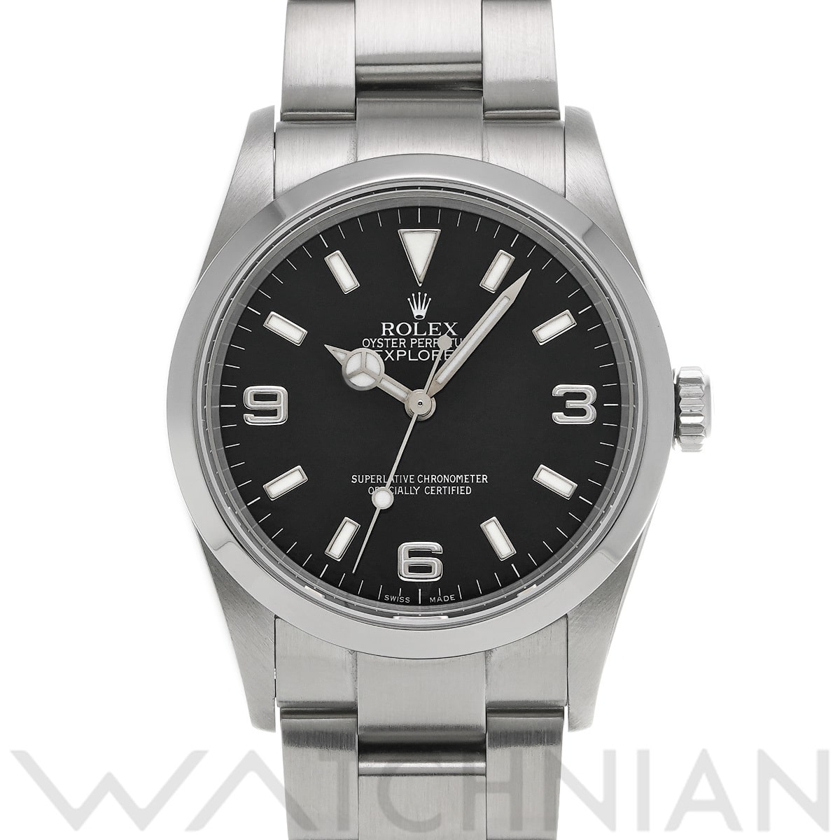 ロレックス エクスプローラー 114270 ブラック メンズ 時計 【中古】【wristwatch】