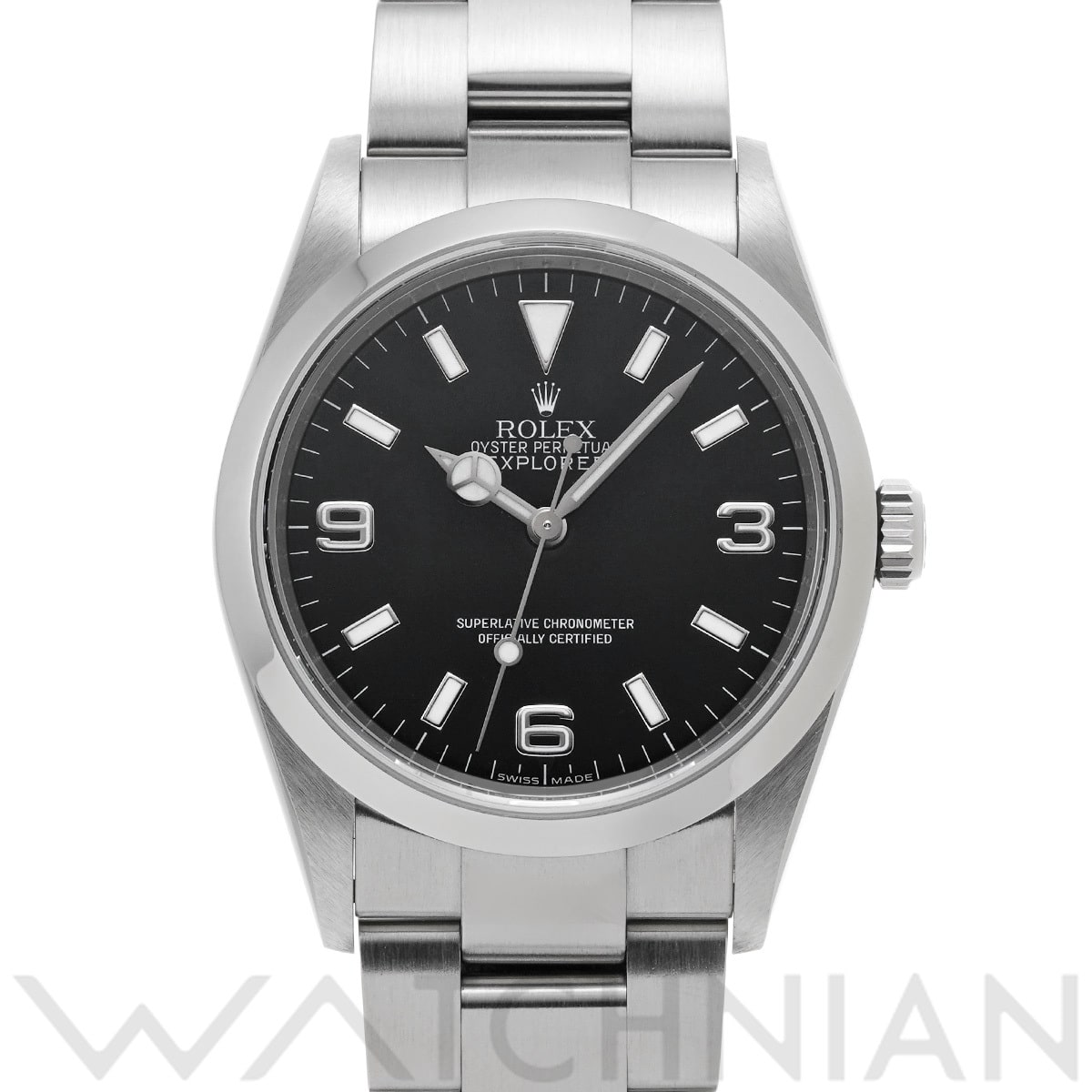 ロレックス エクスプローラー 114270 ブラック メンズ 時計 【中古】【wristwatch】