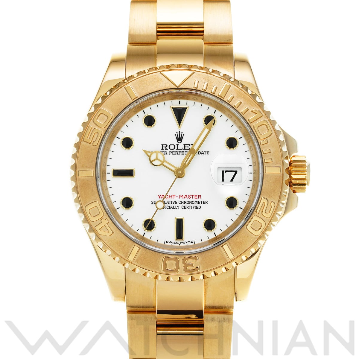 ロレックス ヨットマスター 40 16628B ホワイト メンズ 時計 【中古】【wristwatch】