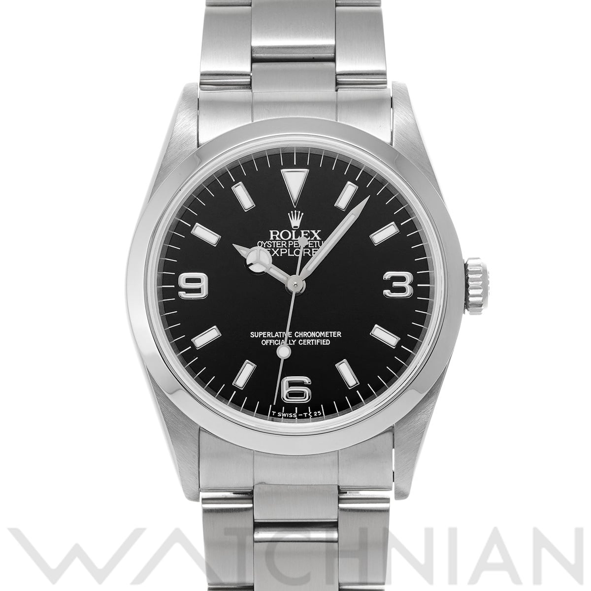 ロレックス エクスプローラー 14270 ブラック メンズ 時計 【中古】【wristwatch】