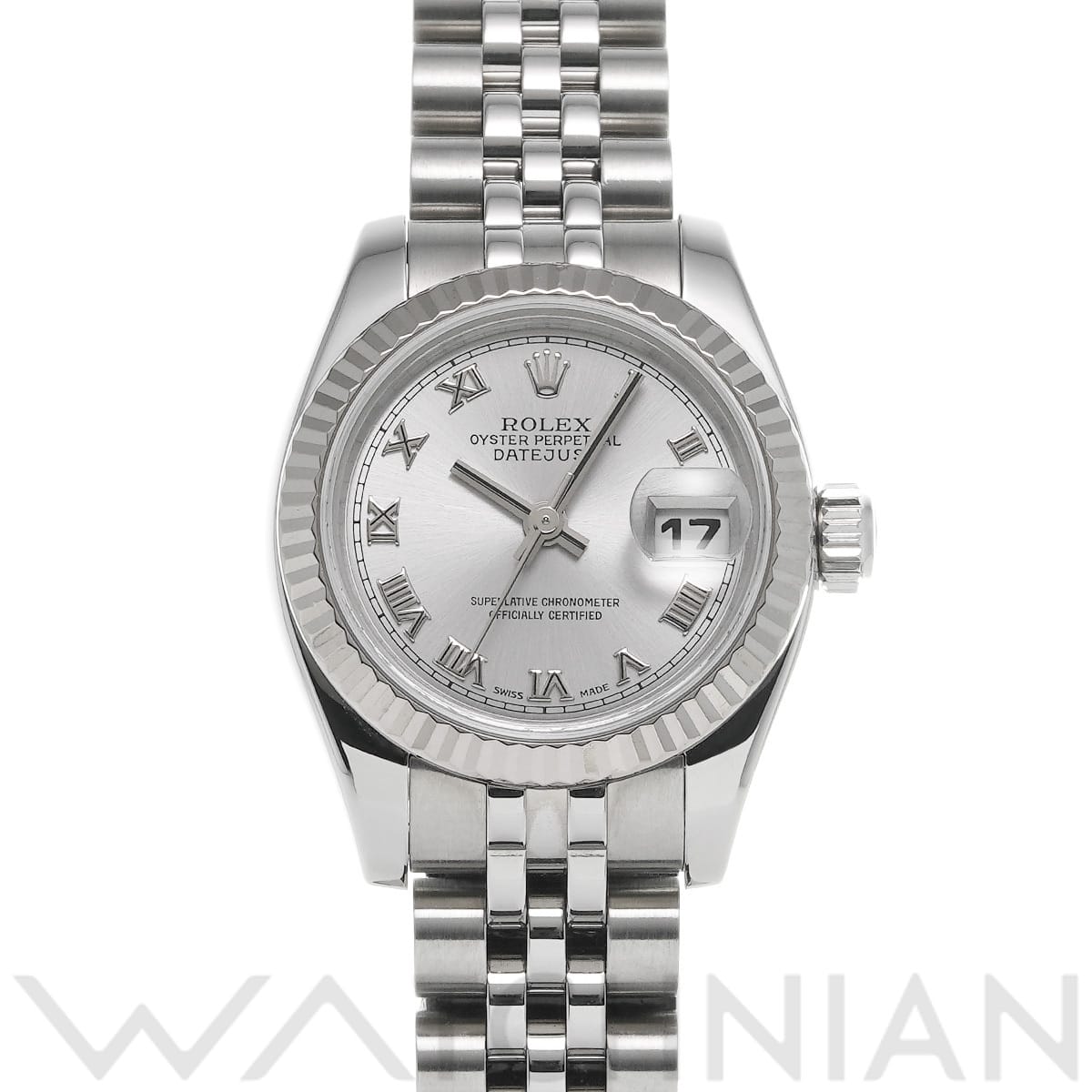 ロレックス レディ デイトジャスト 26 179174 シルバー レディース 時計 【中古】【wristwatch】