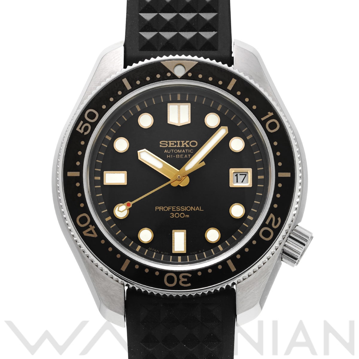 セイコー プロスペックス 1968メカニカルダイバーズ 復刻デザイン SBEX007 ブラック メンズ 時計 【中古】【wristwatch】