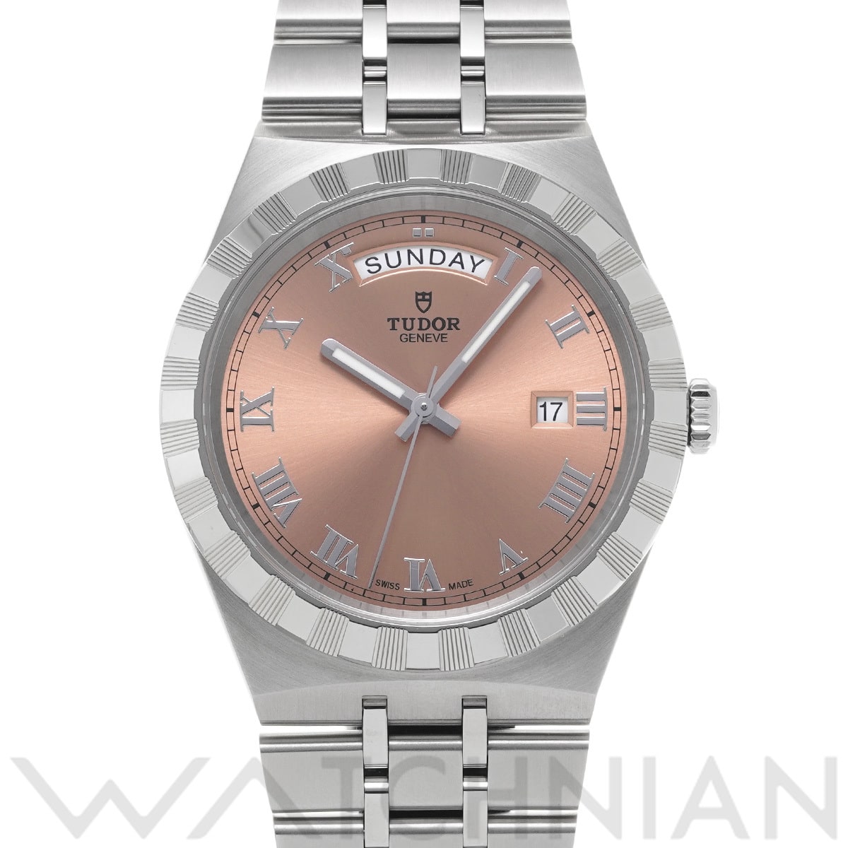 チューダー / チュードル ロイヤル 28600 サーモンピンク メンズ 時計 【中古】【wristwatch】