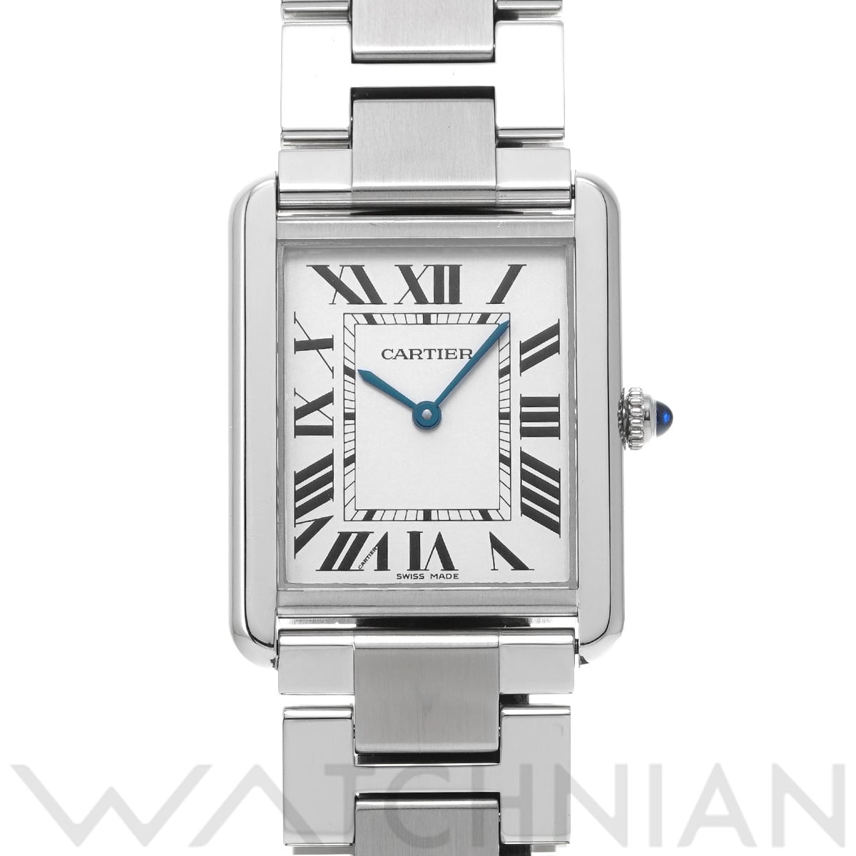 カルティエ タンク ソロ LM W5200014 シルバー メンズ 時計 【中古】【wristwatch】