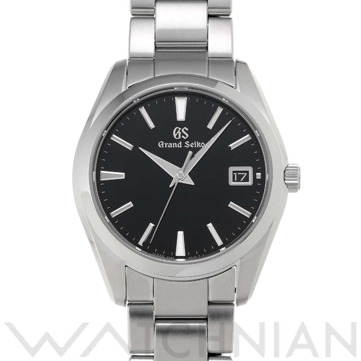 グランドセイコー ヘリテージコレクション クォーツ SBGV223 ブラック メンズ 時計 【中古】【wristwatch】
