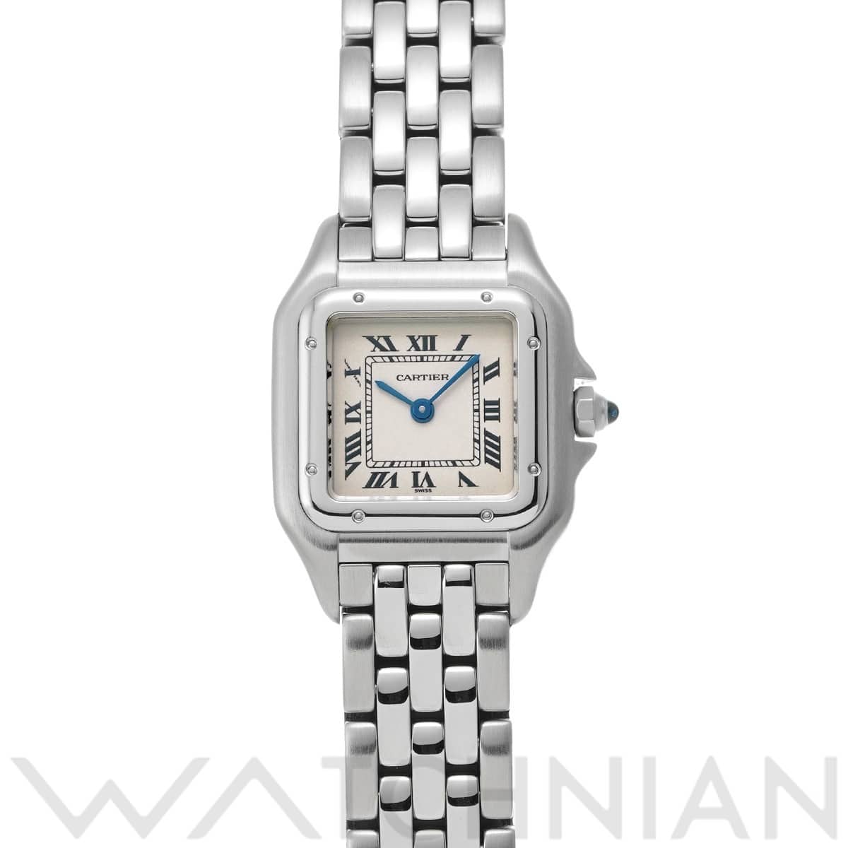 カルティエ パンテール SM W25033P5 シルバー レディース 時計 【中古】【wristwatch】