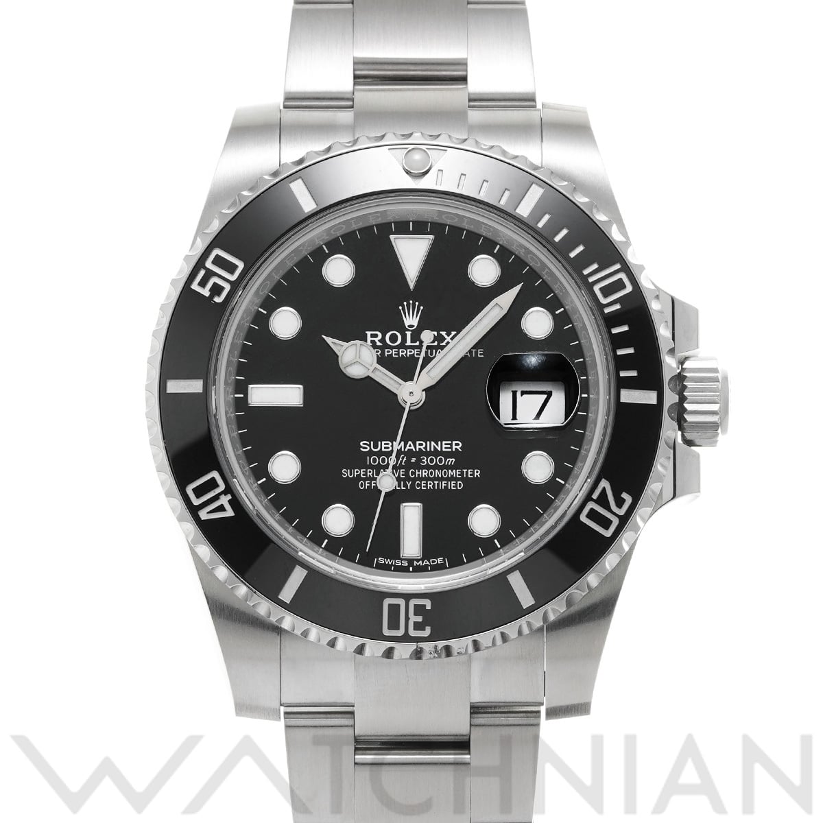 ロレックス サブマリーナ デイト 116610LN ブラック メンズ 時計 【中古】【wristwatch】