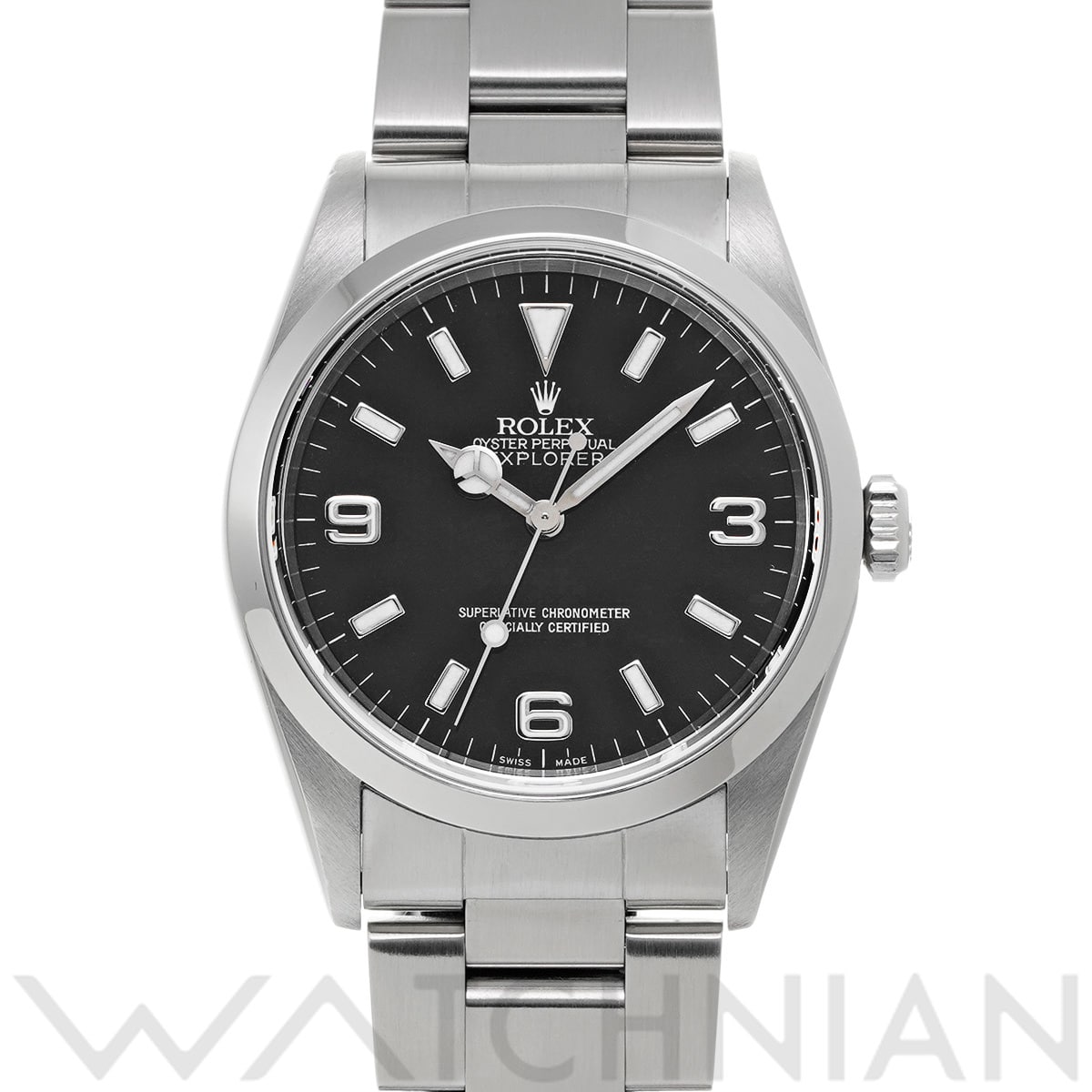 ロレックス エクスプローラー 14270 ブラック メンズ 時計 【中古】【wristwatch】