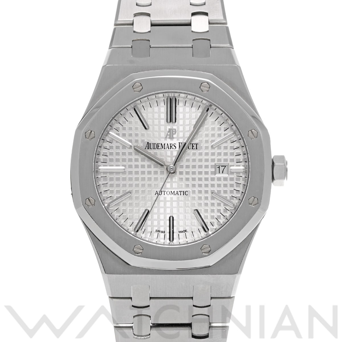 オーデマ ピゲ ロイヤルオーク 15400ST.OO.1220ST.02 シルバー メンズ 時計 【中古】【wristwatch】