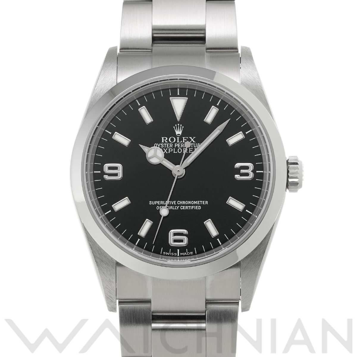 ロレックス エクスプローラー 114270 ブラック メンズ 時計 【中古】【wristwatch】