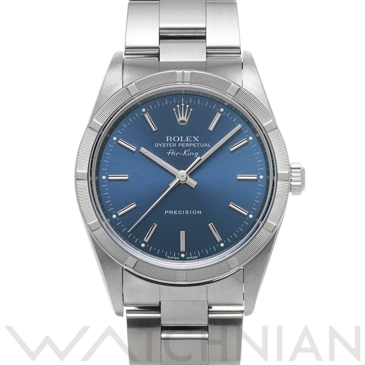 ロレックス エアキング 14010 ブラック メンズ 時計 【中古】【wristwatch】