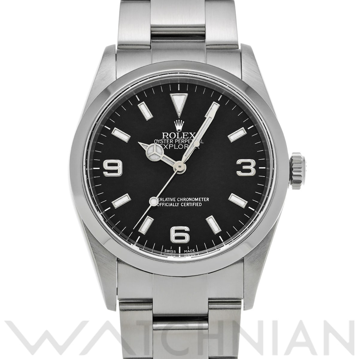 ロレックス エクスプローラー 114270 ブラック メンズ 時計 【中古】【wristwatch】