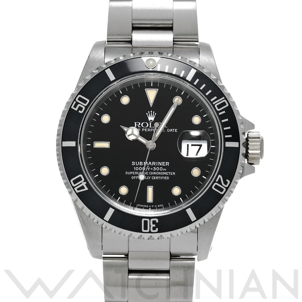 ロレックス サブマリーナ デイト 16610 ブラック メンズ 時計 【中古】【wristwatch】