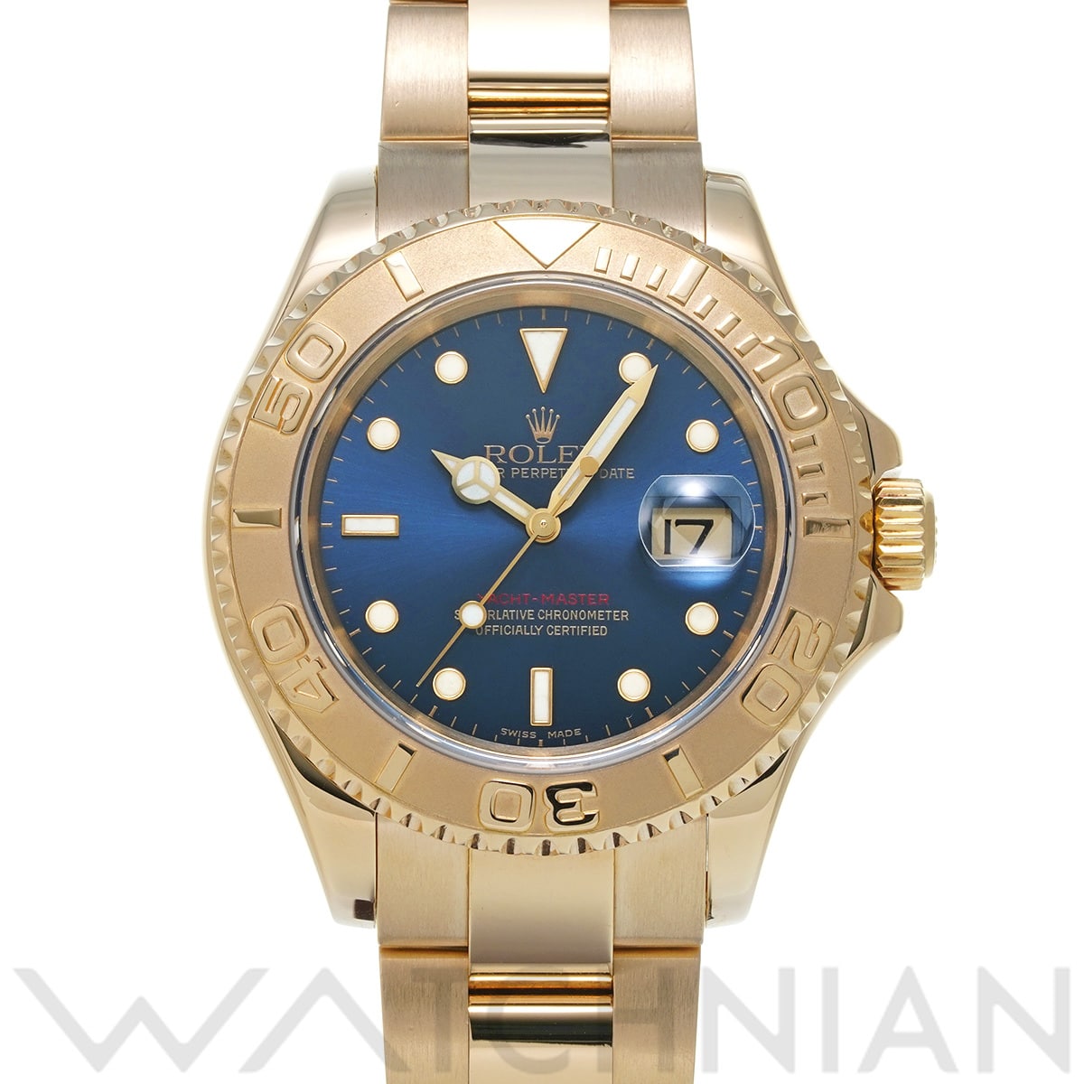 ロレックス ヨットマスター 40 16628 ブルー メンズ 時計 【中古】【wristwatch】