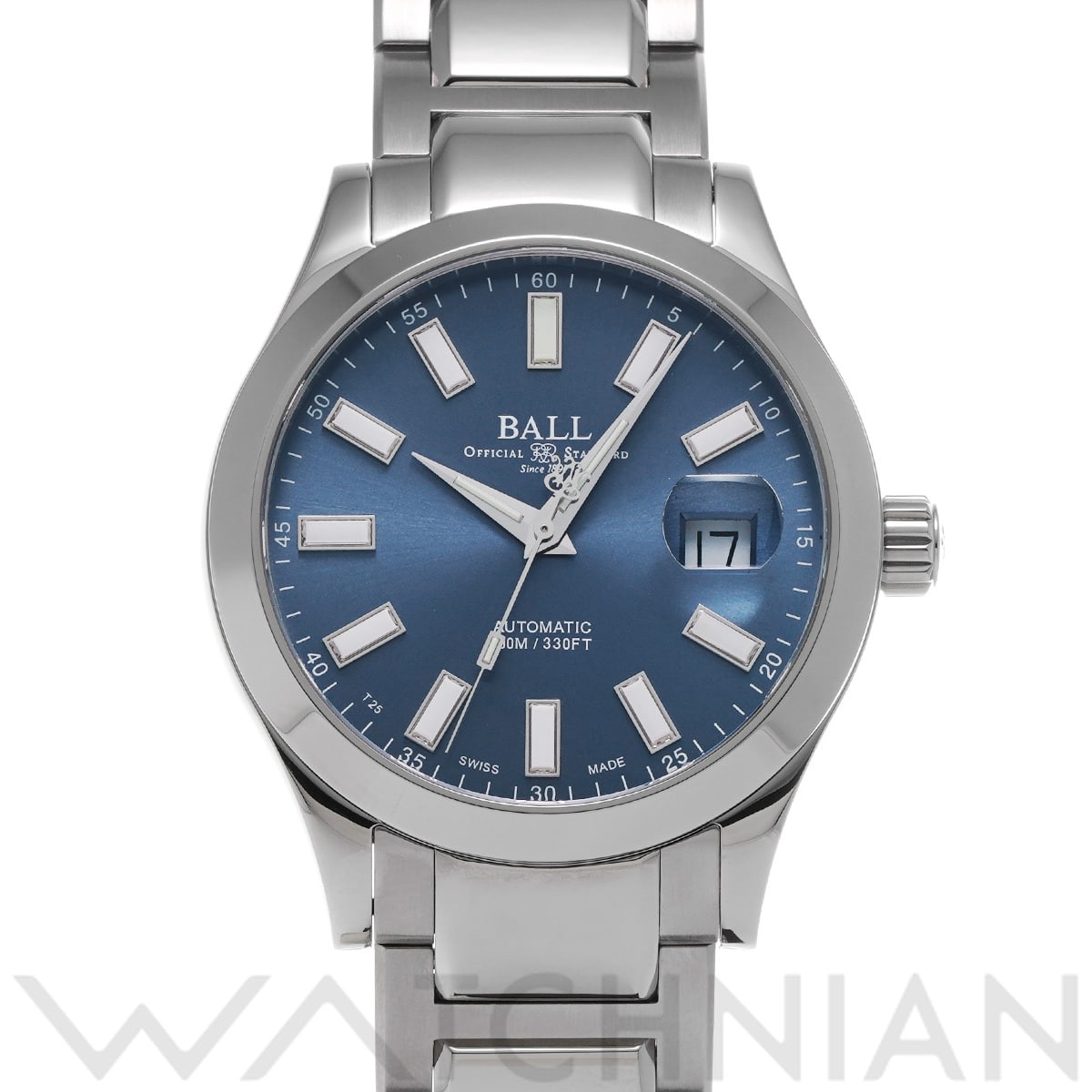 ボールウォッチ エンジニアII マーベライト NM2026C-S6J-BE ブルー メンズ 時計 【中古】【wristwatch】