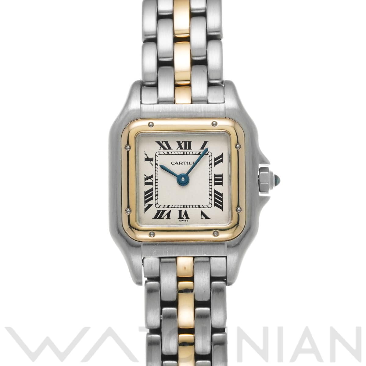 カルティエ パンテール SM W25029B6 シルバー レディース 時計 【中古】【wristwatch】
