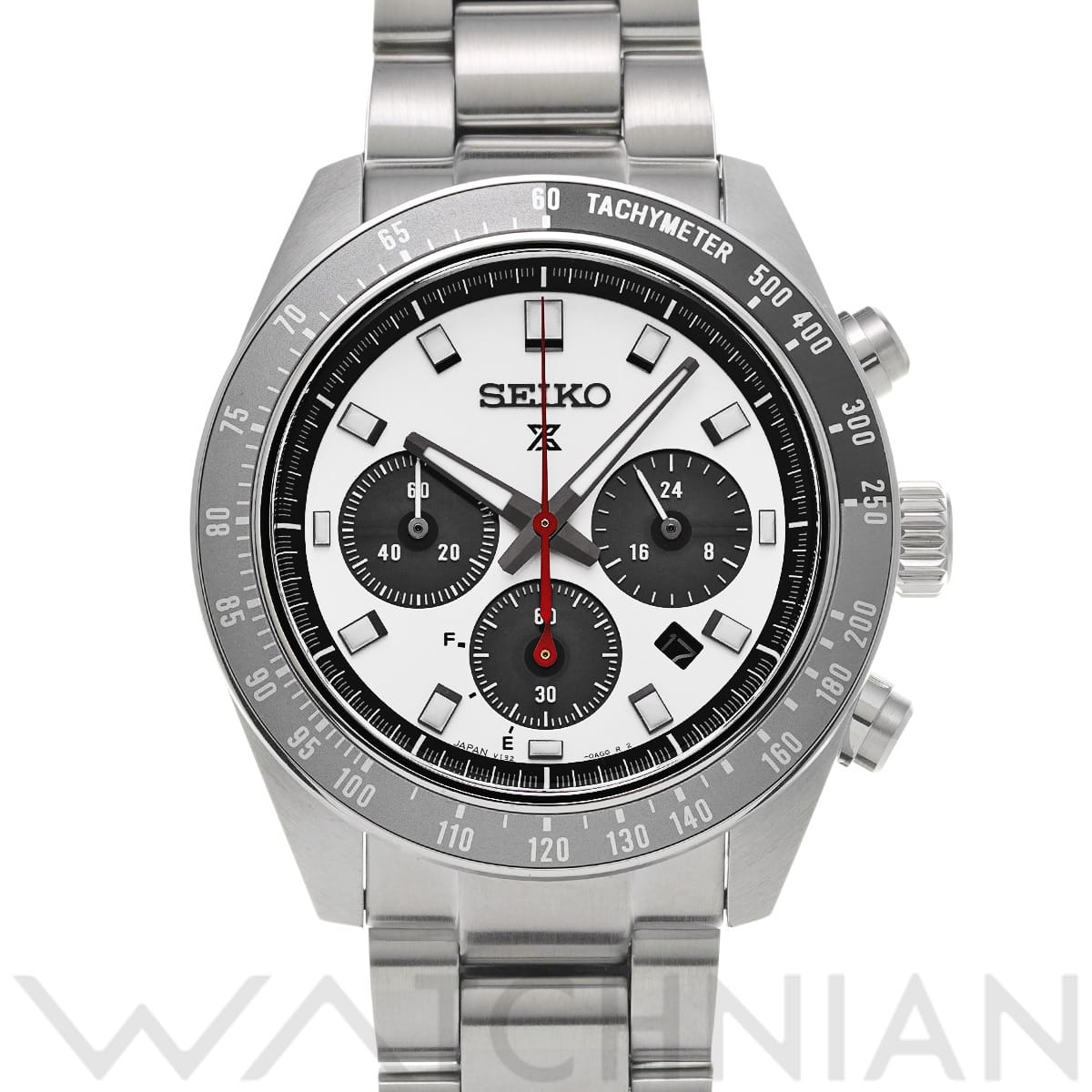 セイコー プロスペックス スピードタイマー SBDL095 シルバー/ブラック メンズ 時計 【中古】【wristwatch】