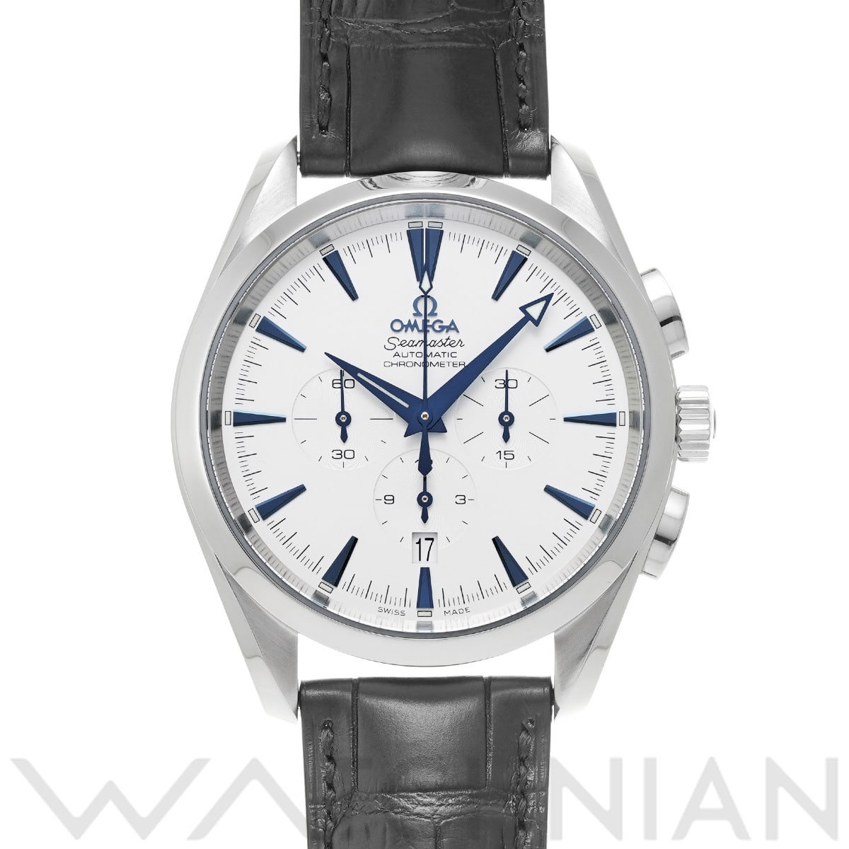 オメガ シーマスター アクアテラ クロノグラフ 2812.30.31 シルバー メンズ 時計 【中古】【wristwatch】