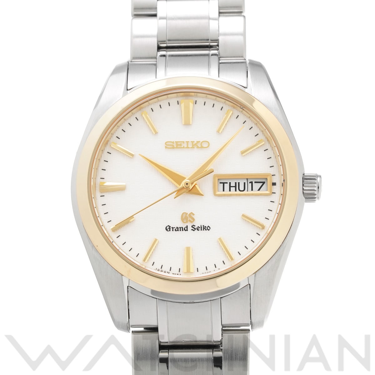 グランドセイコー クォーツ SBGT038 ホワイト メンズ 時計 【中古】【wristwatch】