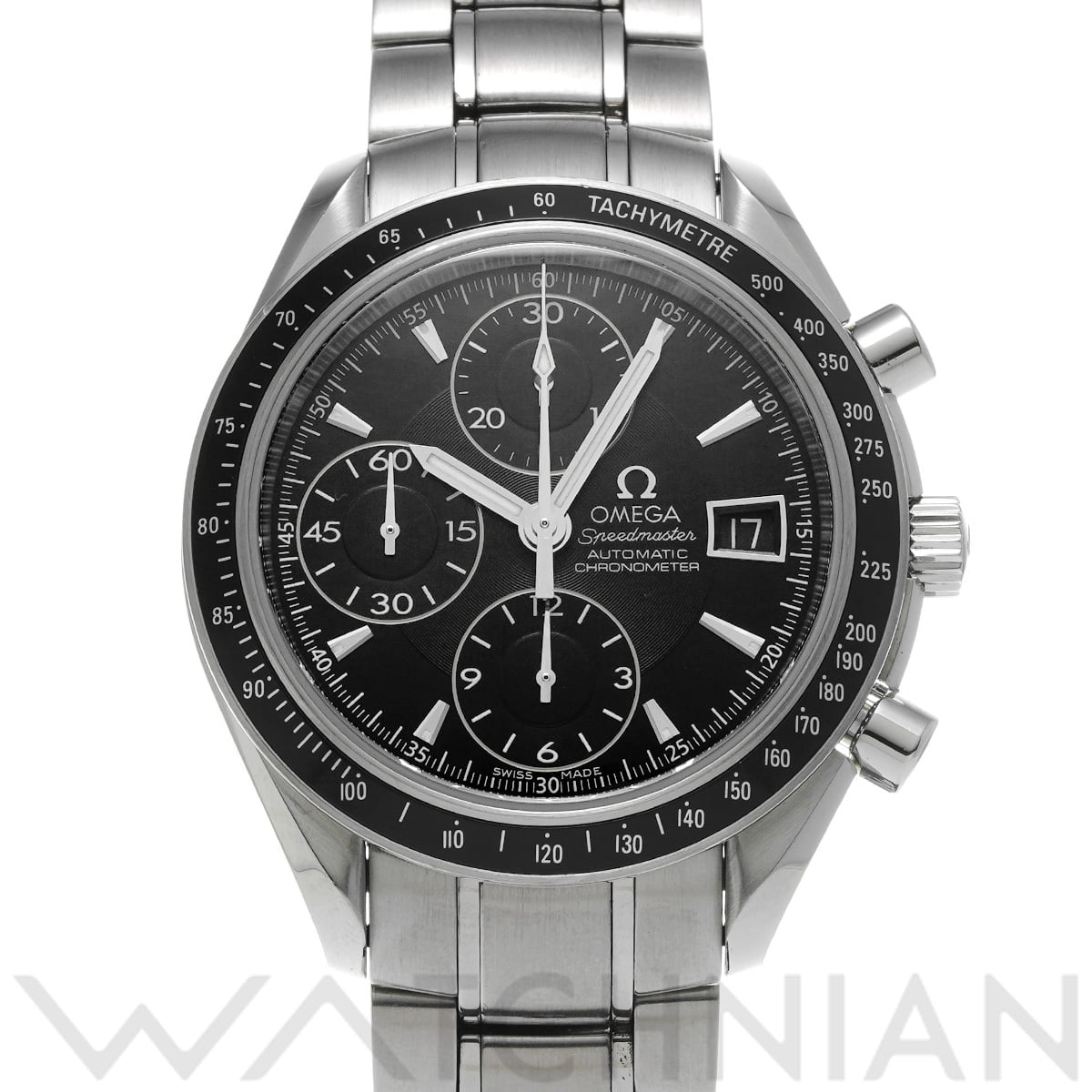 オメガ スピードマスター デイト 3210.50 ブラック メンズ 時計 【中古】【wristwatch】