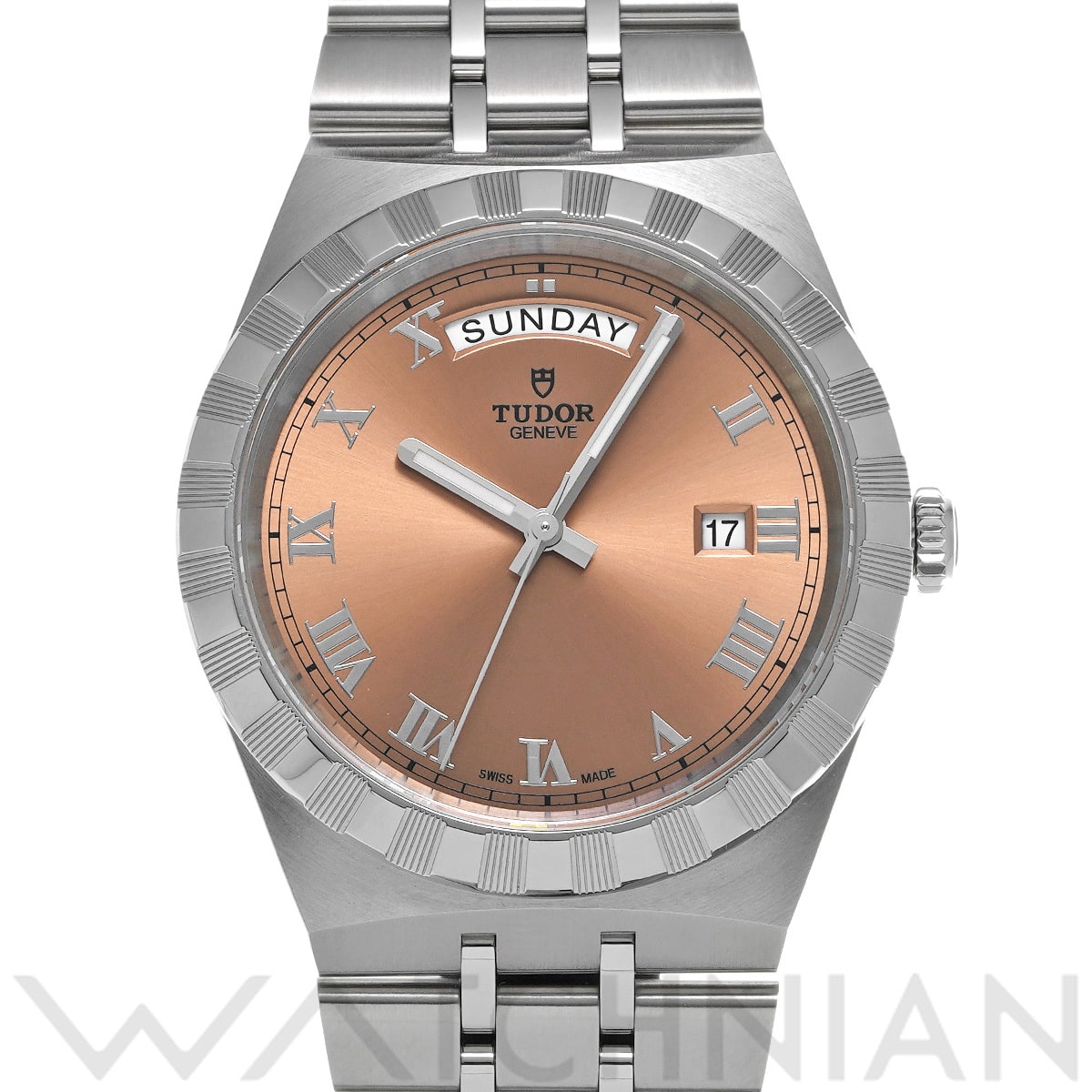 チューダー / チュードル ロイヤル 28600 サーモンピンク メンズ 時計 【中古】【wristwatch】