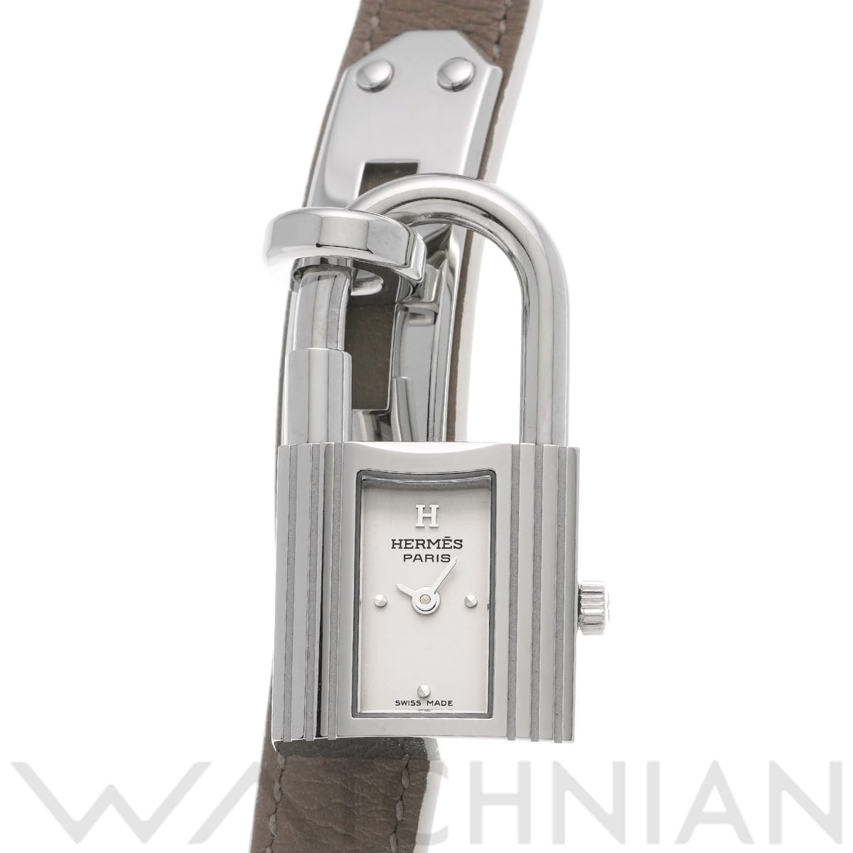 エルメス ケリーウォッチ KE1.210a アイボリー レディース 時計 【中古】【wristwatch】