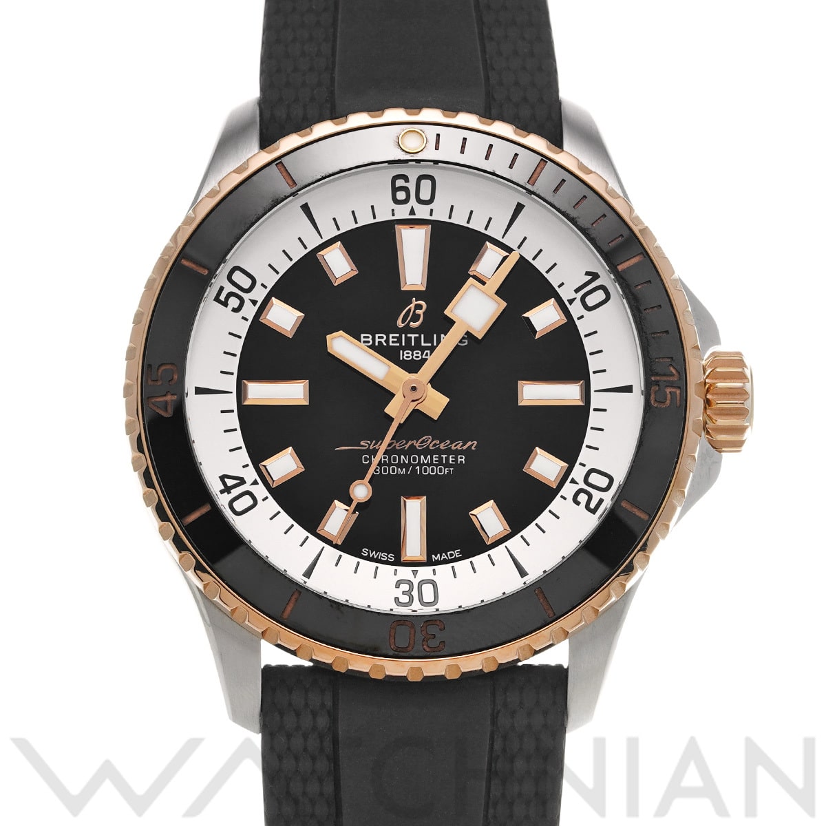 ブライトリング スーパーオーシャン オートマチック 42 U17375211B1S1 ブラック メンズ 時計 【中古】【wristwatch】
