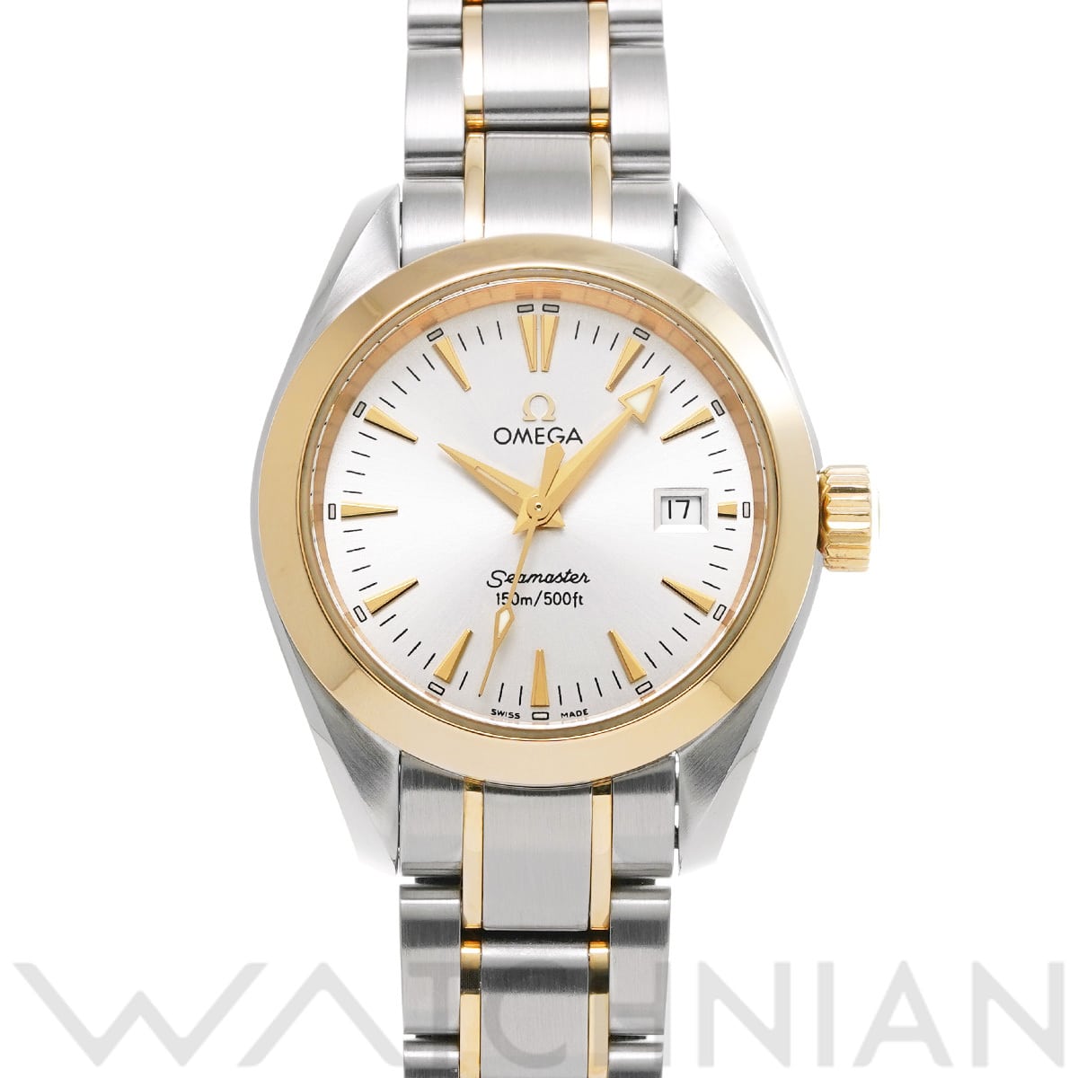 オメガ シーマスター アクアテラ 2377.30 シルバー レディース 時計 【中古】【wristwatch】