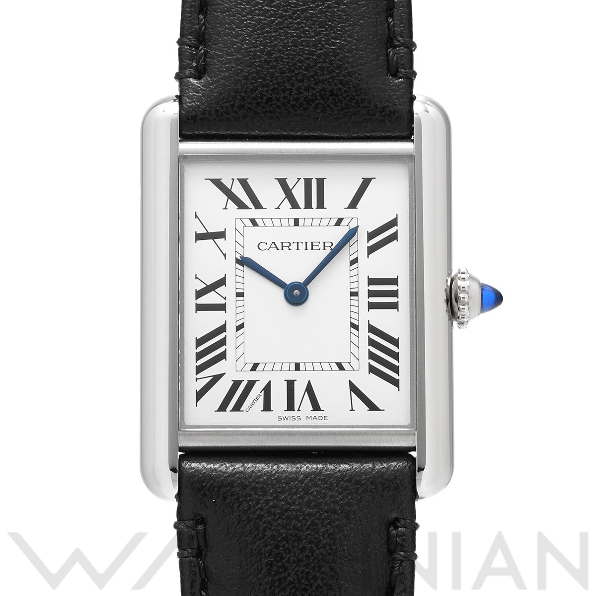 カルティエ タンク マスト LM WSTA0059 シルバー ユニセックス 時計 【中古】【wristwatch】