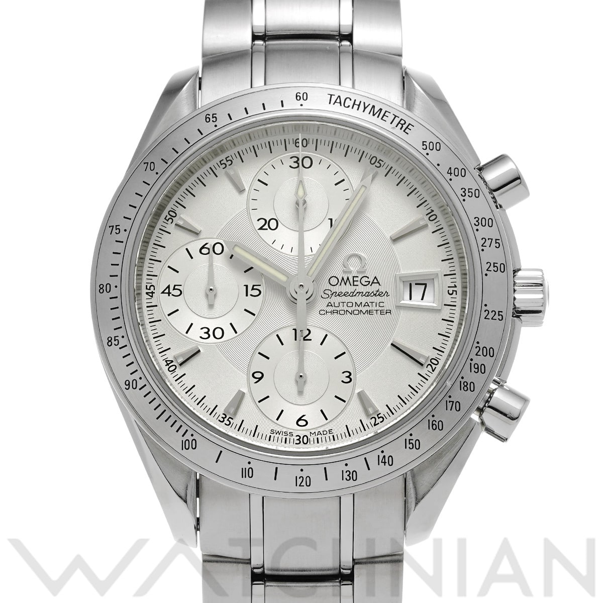 オメガ スピードマスター デイト 3211.30 シルバー メンズ 時計 【中古】【wristwatch】