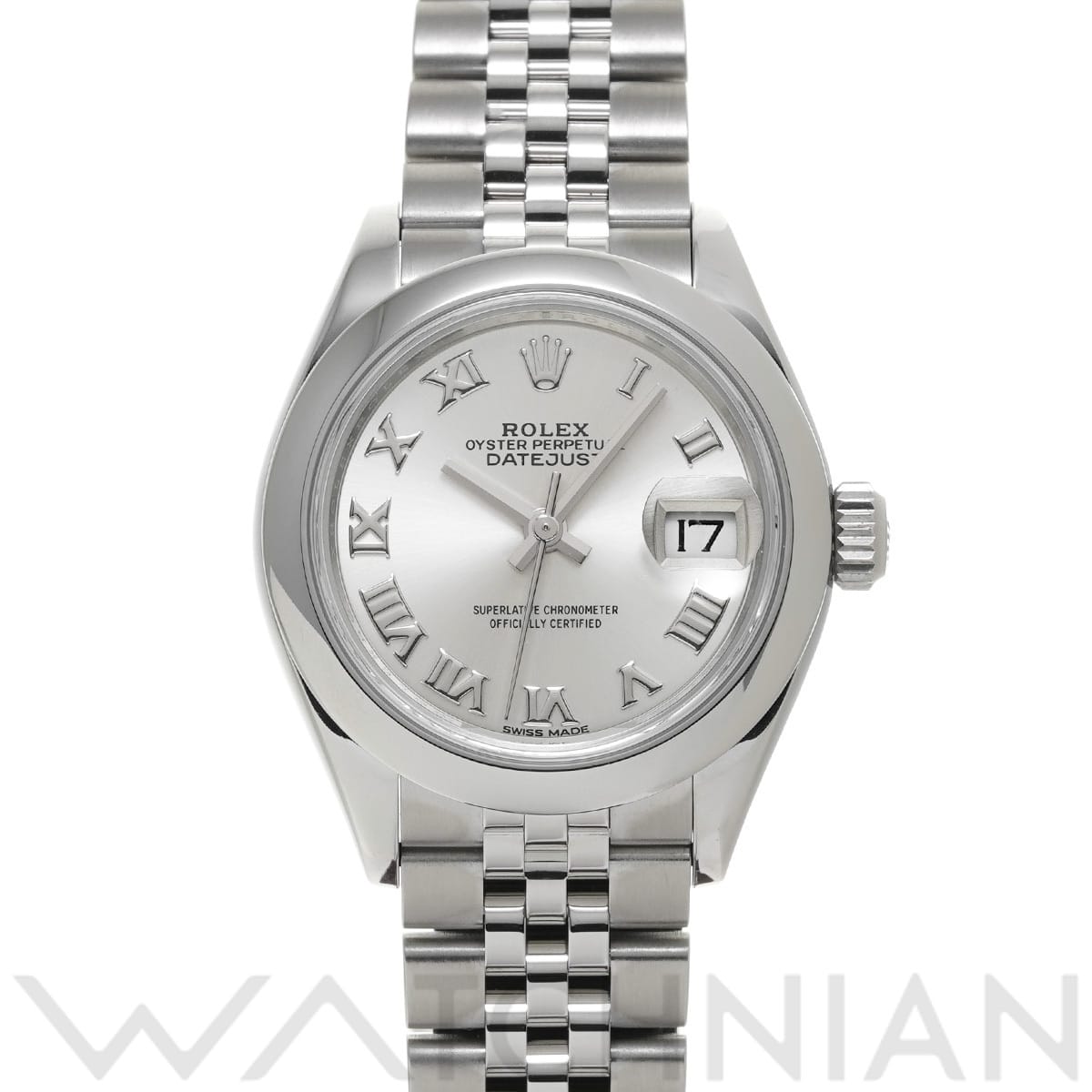 ロレックス レディ デイトジャスト 28 279160 シルバー レディース 時計 【中古】【wristwatch】