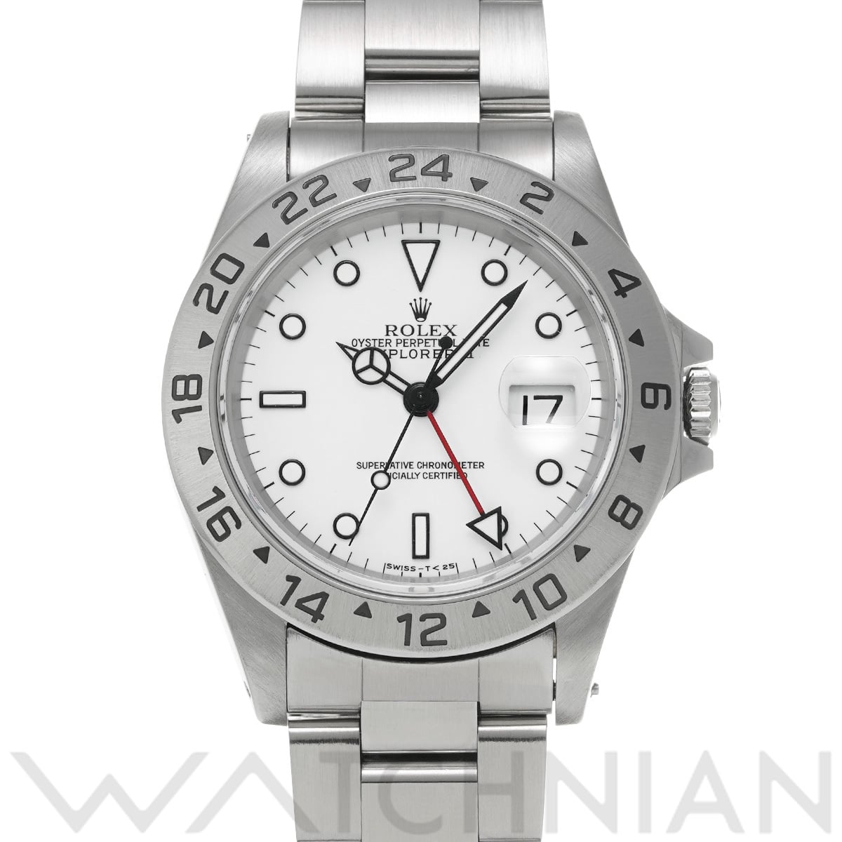 ロレックス エクスプローラーII 16570 ホワイト メンズ 時計 【中古】【wristwatch】