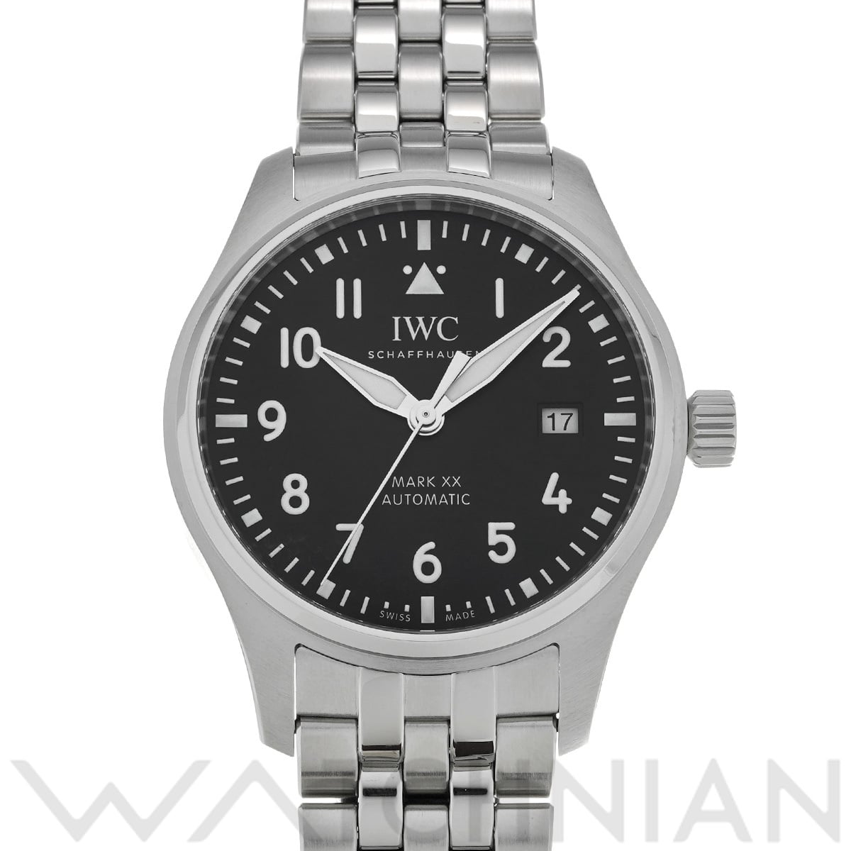 IWC パイロットウォッチ マーク XX IW328202 ブラック メンズ 時計 【中古】【wristwatch】